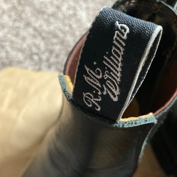 R.M. Williams Shoes Rm Williams Gardener Boot Black Greasy Kip